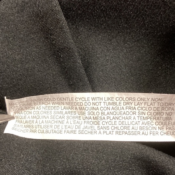 Jason Wu x Eloquii Faux Wrap Ruffle Black Skirt - Picture 8 of 9